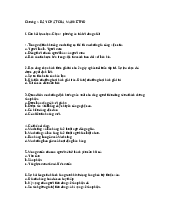 Trắc nghiệm Marketing căn bản