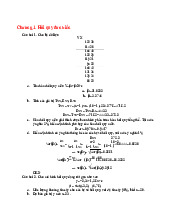 Tóm tắt 3 chương kinh tế lượng