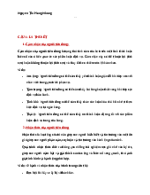 Tổng hợp Hành vi khách hàng | Hành vi khách hàng | Trường Đại học Công nghiệp TP.HCM