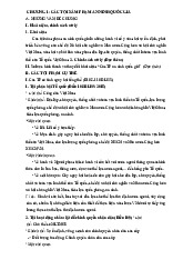 Đề cương Luật Hình sự II: Tội xâm phạm an ninh và nhân phẩm | Môn Luật tố tụng Hình sự - Học viện Thanh thiếu niên Việt Nam