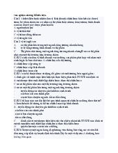 Trắc nghiệm chương 8 Chiến lược - Môn Thị trường và các định chế tài chính - Đại Học Kinh Tế - Đại học Đà Nẵng