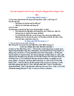 Giải Giáo dục công dân 6 Cánh Diều bài 1 Tự hào về truyền thống gia đình, dòng họ