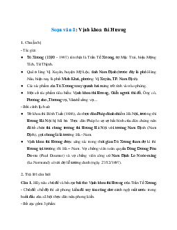 Soạn bài: Vịnh khoa thi Hương Ngữ Văn 8 | Cánh diều