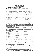 Đề thi học kỳ 1 môn Giáo dục công dân lớp 6 năm học 2024 - 2025 - Đề số 2 | Bộ sách Kết nối tri thức