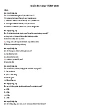 Câu hỏi trắc nghiệm môn Quản trị mạng | Trường Đại học Kinh Doanh và Công Nghệ Hà Nội