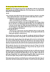 Đề cương ôn tập môn Kinh tế chính trị | Trường Đại học Mở Hà Nội