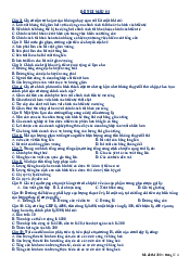 Đề Thi có đáp án môn Kinh tế vi mô | Trường Đại học Tài nguyên và Môi trường Hà Nội