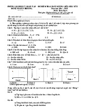 Đề giữa học kỳ 1 Toán 6 năm 2024 – 2025 phòng GD&ĐT Xuân Trường – Nam Định