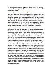 Quan hệ sản xuất là gì trong Triết học? Quan hệ sản xuất gồm?