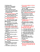 TOP câu hỏi trắc nghiệm có đáp án Môn Marketing căn bản | Trường Đại học Kinh tế, Đại học Huế