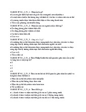 Đề cương tổng hợp ôn tập môn Chuyên ngành Marketing | Học viện Nông nghiệp Việt Nam