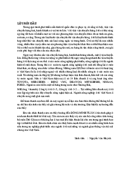 Thiết kế và tính toán hộp số ô tô | Trường Đại học Giao thông Vận tải