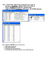 Bài tập thực hành môn Cơ sở dữ liệu | Trường Đại học sư phạm Hà Nội