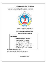 Kế Hoạch Marketing Cho Trân Châu Phê La | Môn Quản trị marketing - Đại học Kinh Tế Quốc Dân