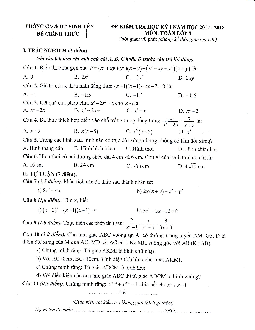 Đề kiểm tra học kỳ 1 Toán 8 năm 2017 – 2018 phòng GD&ĐT Vĩnh Yên – Vĩnh Phúc