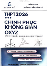 Sách bài tập Chinh phục không gian Oxyz THPT 2026 môn Toán