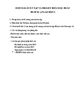 Đề Cương Ôn Tập & Thi Kết Thúc Học Phần PL Lao Động 2024-2025. Môn Pháp luật lao động | Đại học Trường Đại học Phenika.