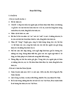 Soạn Văn 11 bài Sóng | Cánh diều