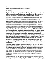 Chiến lược thương hiệu toàn cầu mới của Coca-Cola môn Quản Trị Chất Lượng | Học viện Phụ nữ Việt Nam