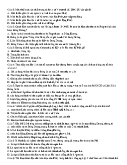 Đề thi thử THPT Quốc gia năm 2023 môn Sử lần 1 trường Như Xuân, Thanh Hóa