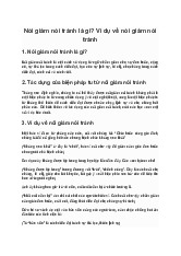 Nói giảm nói tránh là gì? Ví dụ về nói giảm nói tránh