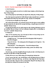 Đề cương ôn tập - Kinh tế Chính trị | Trường Đại học Bách khoa Thành phố Hồ Chí Minh