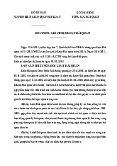 Đề cương giới thiệu Luật Hải quan năm 2014 | Môn Nghiệp vụ hải quan - Đại học Kinh Tế Quốc Dân