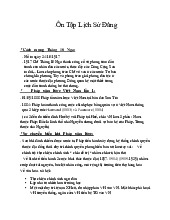 Tổng hợp tài liệu ôn tập Lịch Sử Đảng | Học viện tài chính