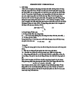 HÀM SẢN XUẤT COBB-DOUGLAS VÀ CÁC ỨNG DỤNG TRONG KINH TẾ