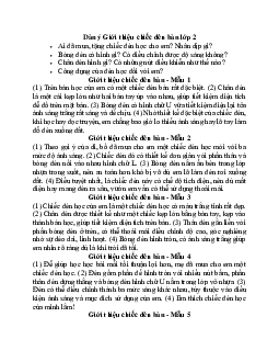 Giới thiệu chiếc đèn bàn lớp 2 | Tập làm văn lớp 2 | Chân trời sáng tạo