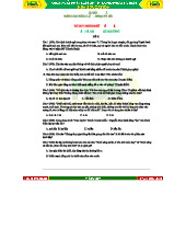 Đề luyện 01 - Đánh giá năng lực Tiếng Việt - ĐHQG TP.HCM