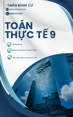 Trọn bộ toán thực tế 9 | Tài liệu toán 9