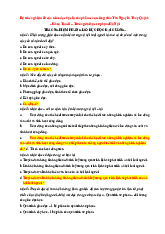 Trắc nghiệm Giáo dục học đại cương có đáp án | Học viện Nông nghiệp Việt Nam