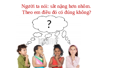 Giáo án điện tử Khoa học tự nhiên 8 Bài 13 Kết nối tri thức: Khối lượng riêng