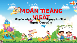 Giáo án điện tử Tiếng việt 1 bài 2 Chân trời sáng tạo : Mặt trời và hạt đậu