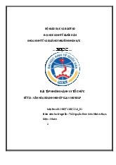 Văn hóa doanh nghiệp Vingroup | Môn Hành vi tổ chức - Đại học Kinh Tế Quốc Dân