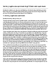 Vai trò, ý nghĩa của cạnh tranh là gì? Chính sách cạnh tranh