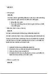 Tài liệu môn học Luật Hiến Pháp | Trường Đại học Luật,  Đại học Quốc gia Hà Nội