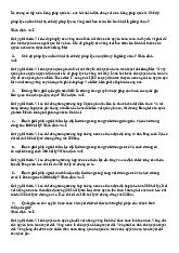 Đề cương ôn tập Nhận định đúng sai môn Luật quốc tế | Trường Đại học Luật Hà Nội