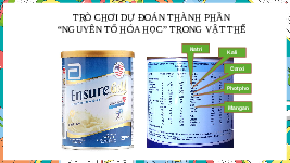 Giáo án điện tử Khoa học tự nhiên 7 bài 3 Chân trời sáng tạo :  Nguyên tố hoá học
