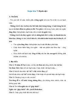 Bạch tuộc  | Soạn văn 7 Cánh diều