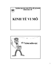 Đề cương môn học kinh tế vĩ mô | Đại học Kinh tế Thành phố Hồ Chí Minh