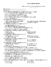 Đề cương môn Tâm lý học đại cương - Trường Đại học lao động -  xã hội.