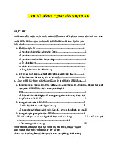 Bài giảng Môn Lịch sử đảng | Học viện Thanh thiếu niên Việt Nam