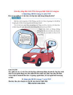 Giải Giáo dục công dân 6 Chân trời sáng tạo bài 4 Tôn trọng sự thật