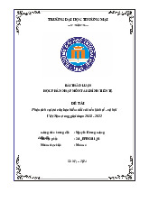 Phân Tích Vai Trò Bảo Hiểm Với Kinh Tế - Xã Hội VN Giai Đoạn 2018-2022 | Bài thảo luận tài chính tiền tệ