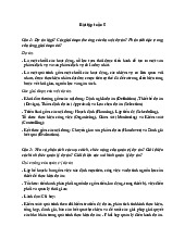 Bài tập Môn Quản trị dự án | Đại học Kinh Tế Quốc Dân