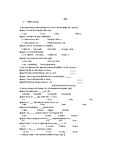 Tài liệu tiếng anh lớp  6