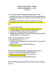 TOP 350 câu hỏi trắc nghiệm khách quan môn những nguyên lý cơ bản của chủ nghĩa Mác- LêNin | Trường Đại học Y Dược , Đại học Quốc gia Hà Nội