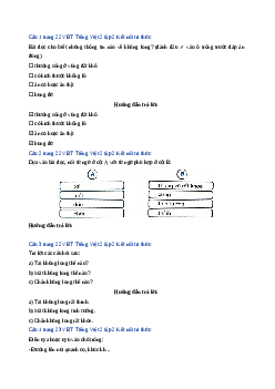 Giải VBT môn Tiếng việt 2 - Bài 10: Khủng long | Kết nối tri thức